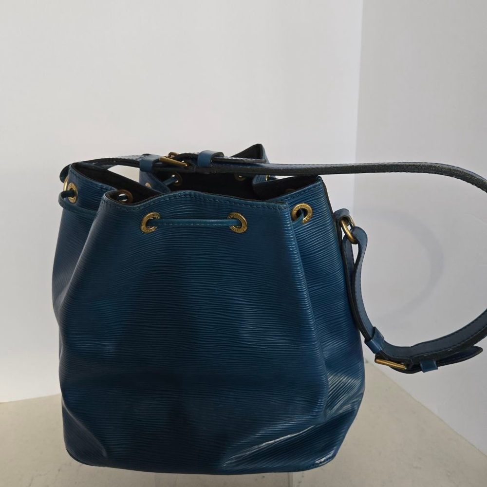 Women's Louis Vuitton Epi Leather Petit Noe Shoulder Bag in Blue - Picture 10 of 15
